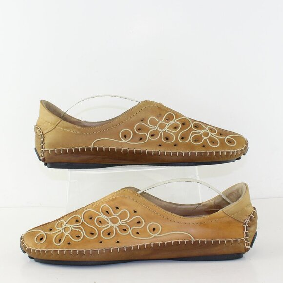 Pikolinos Tan Leather Loafer Slip On Shoes (EU 40 / 9.5 US) - Picture 1 of 8